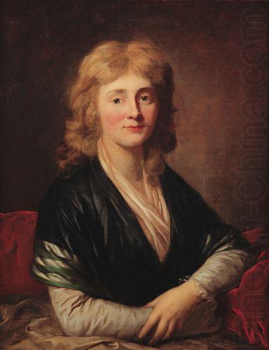 Anton  Graff Portrait of Juliane Wilhelmine Sophie von Sivers china oil painting image